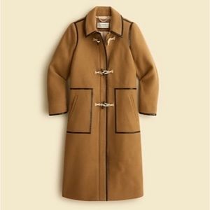 J. Crew Tan Trench Coat with Classic Design